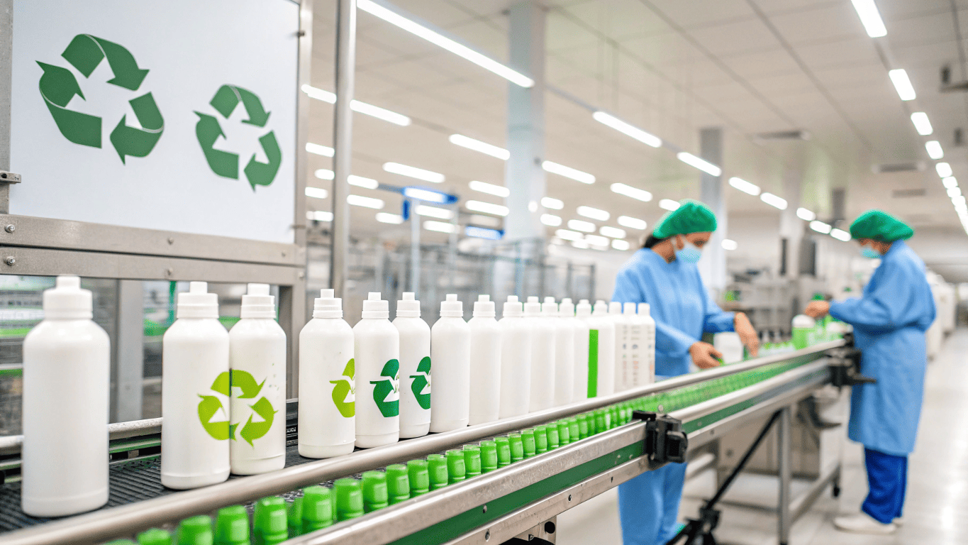 Recyclable cosmetic packaging lowers carbon footprint and meets regulations