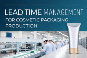 How Can You Effectively Manage Lead Times in Cosmetic Packaging Production?