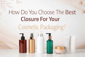 How Do You Choose the Best Closure for Your Cosmetic Packaging?