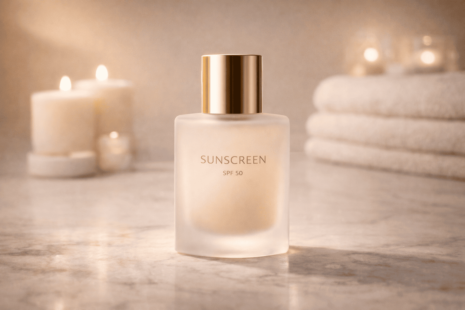 A customer choosing between two sunscreen bottles highlighting how design influences buying decisions