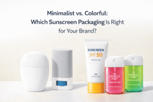 Minimalist vs. Colorful: Which Sunscreen Packaging Is Right for Your Brand?